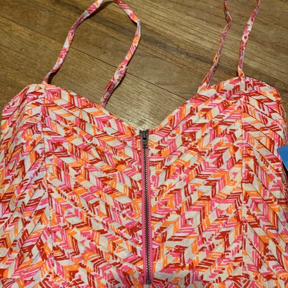 Roxy Shore Thing Mini Dress Spicy Orange - Picture 3 of 8